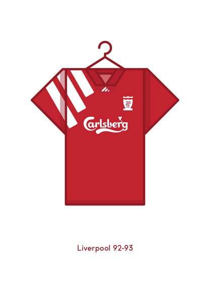 Liverpool 1992 - 93 Home Kit