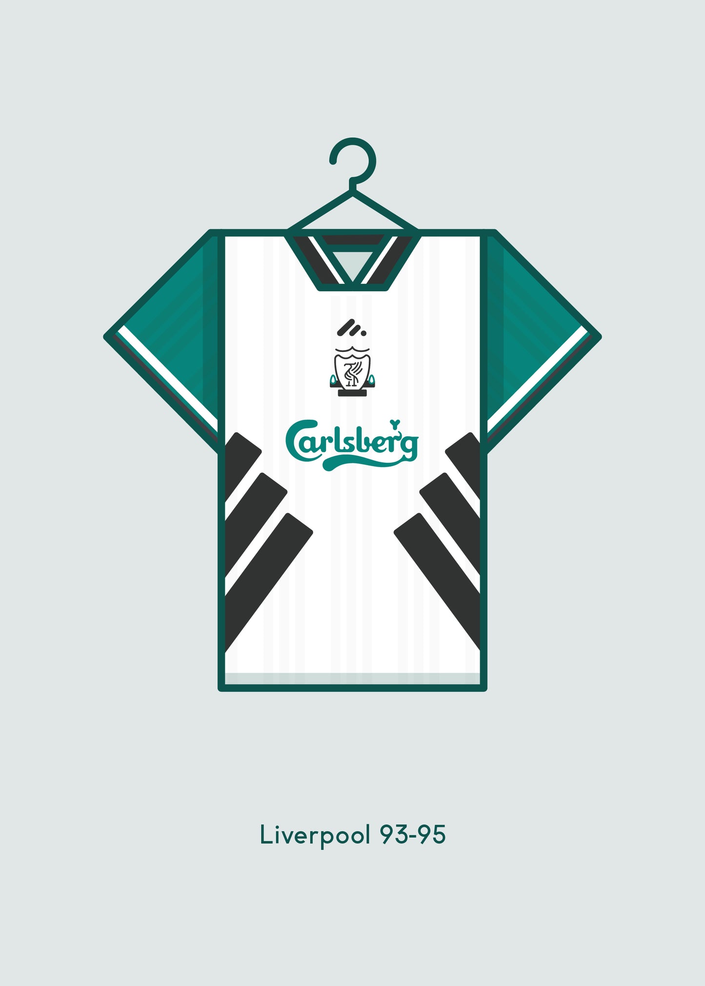 Liverpool 1993 - 95 Away Kit