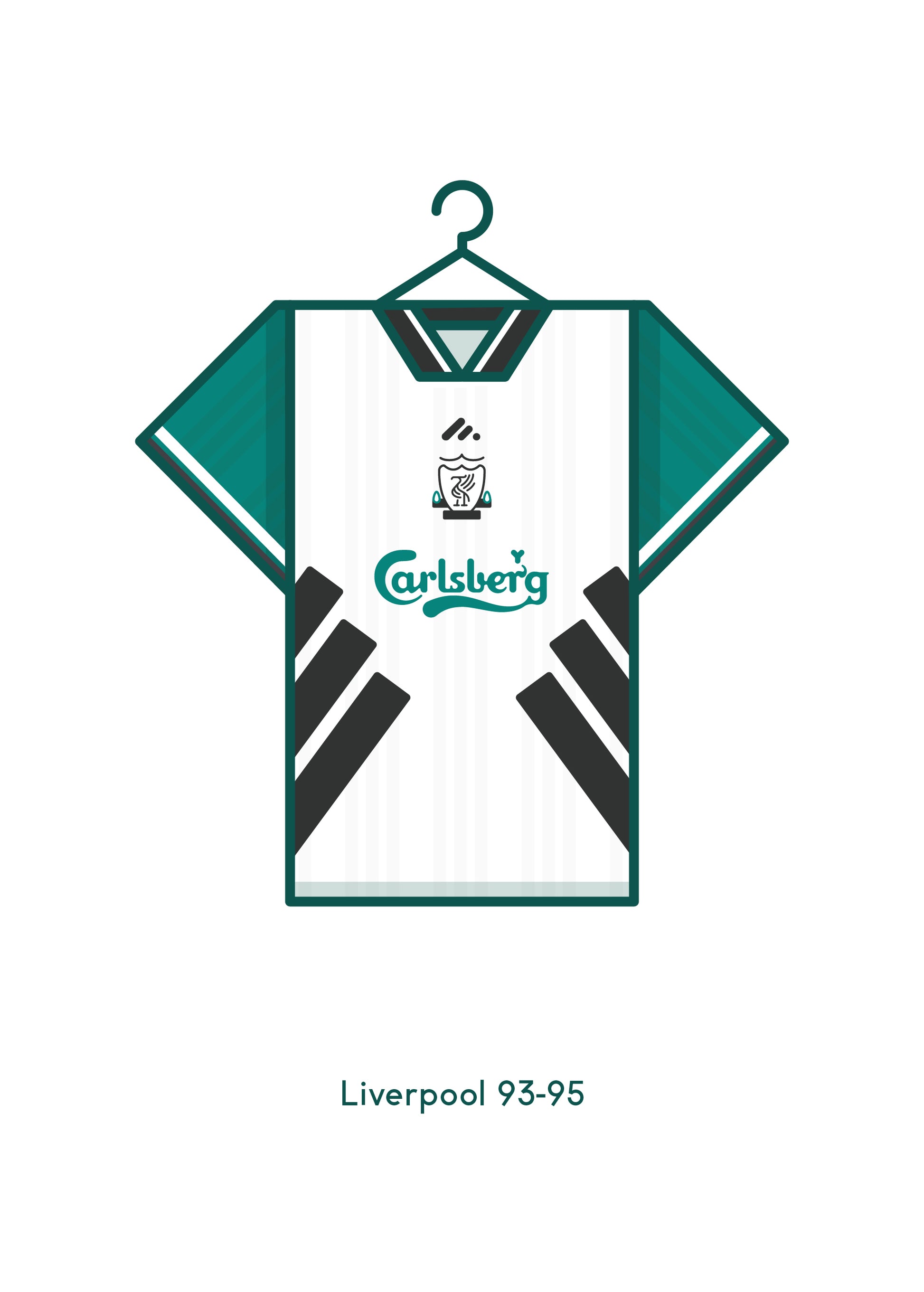 Liverpool 1993 95 Away Kit – Minimal Football Kits