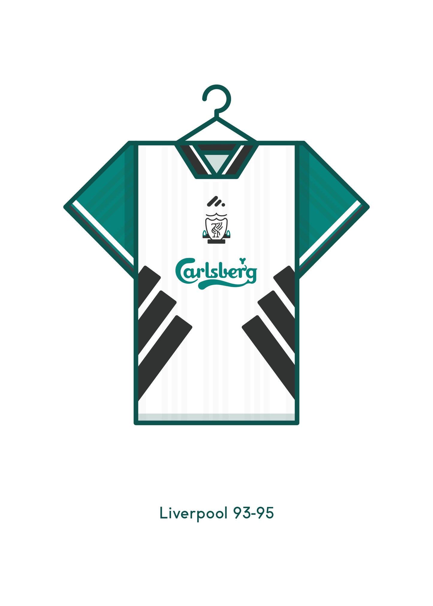 Liverpool 1993 - 95 Away Kit