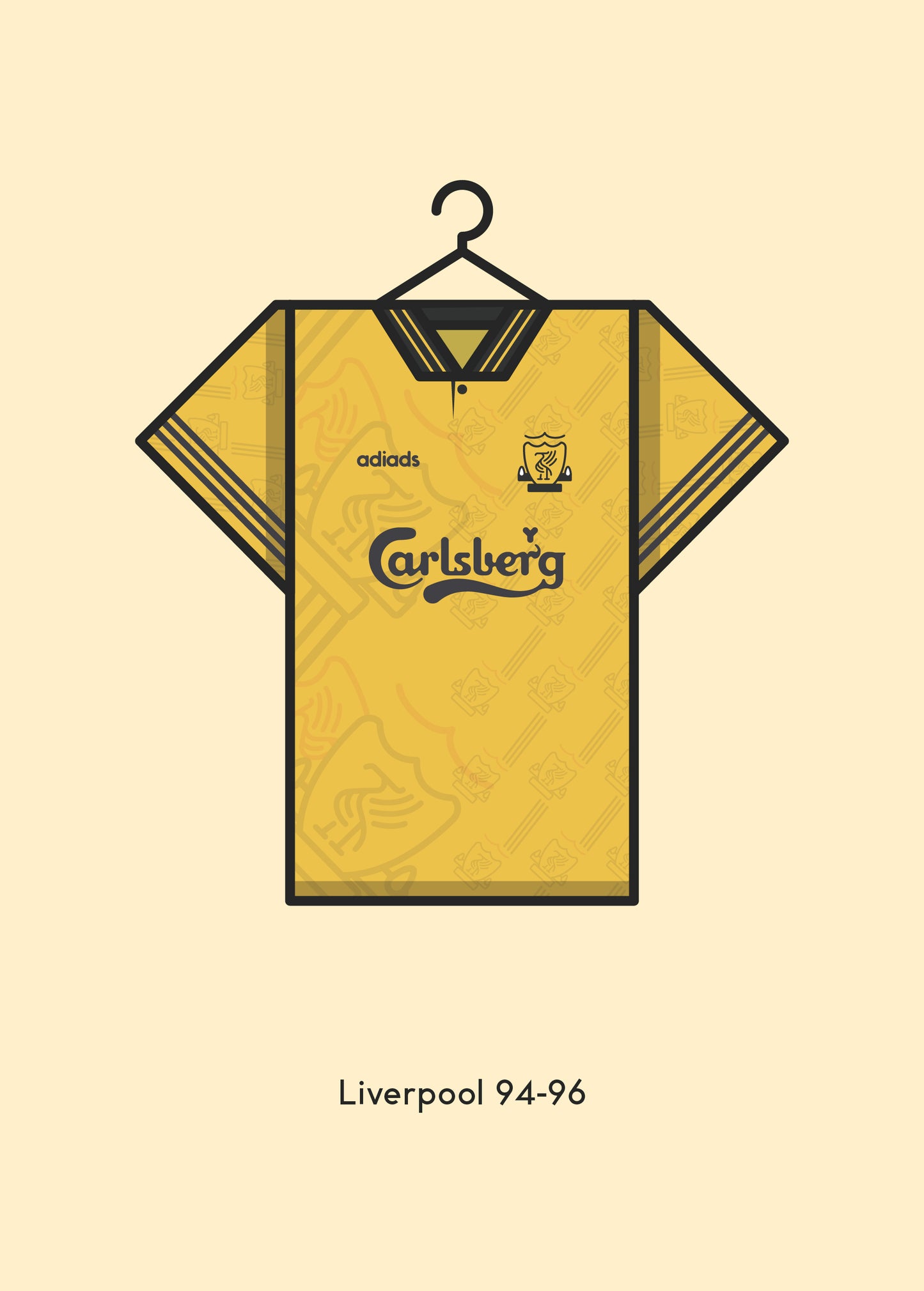 Liverpool 1994 - 96 Third Kit