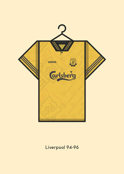 Liverpool 1994 - 96 Third Kit