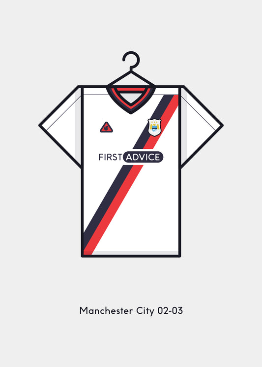 Manchester City 2002 - 03 Away Kit
