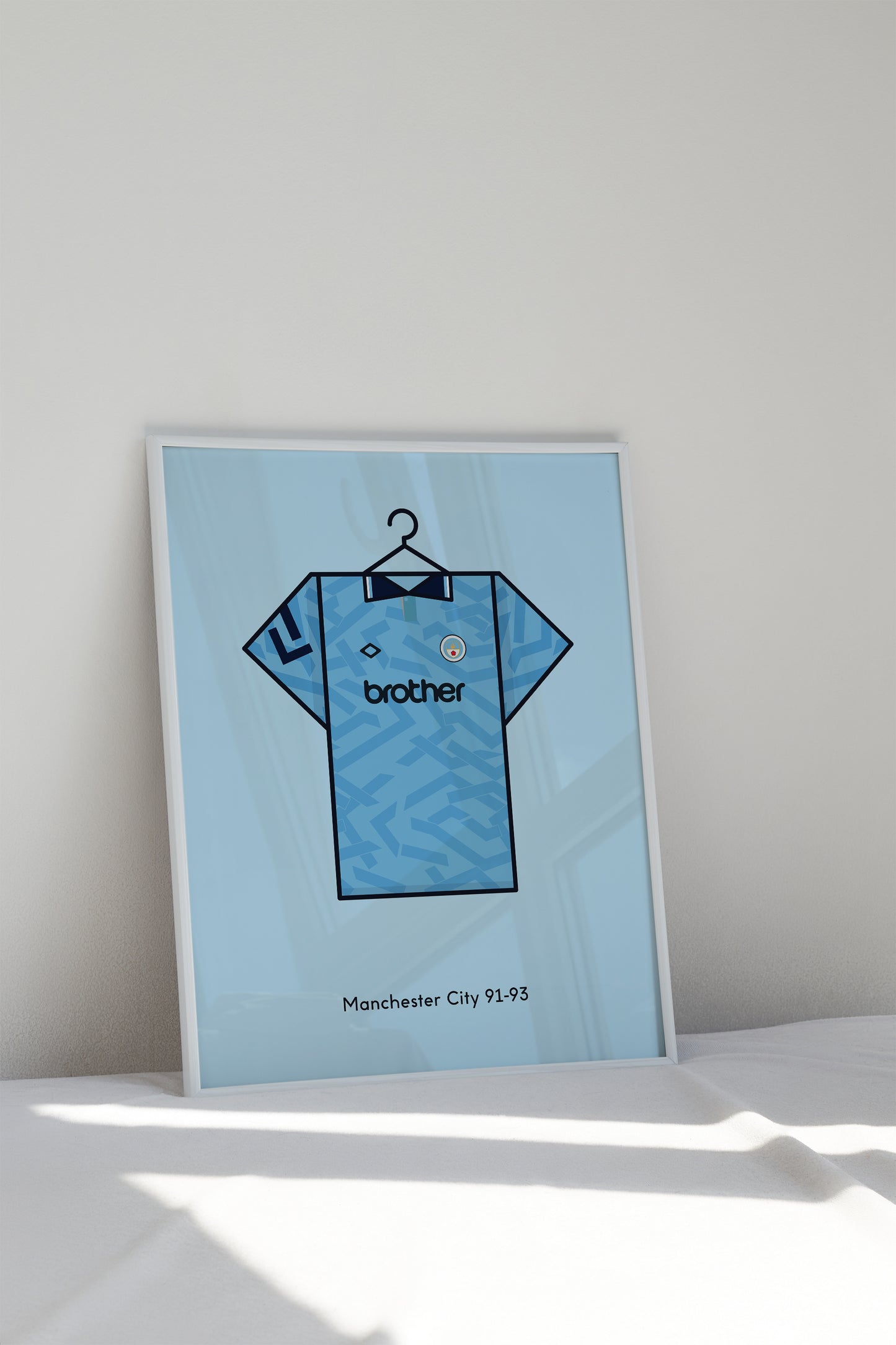 Manchester City 1991 - 93 Home Kit