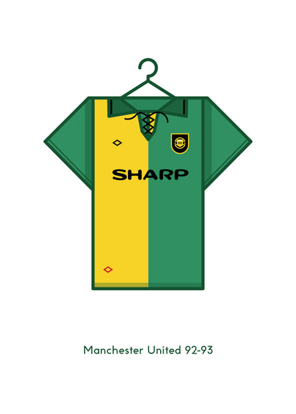 Manchester United 1992 - 93 Third Kit