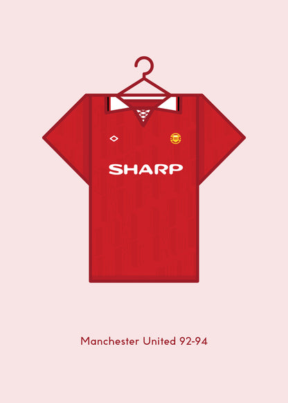 Manchester United 1992-94 Home Kit