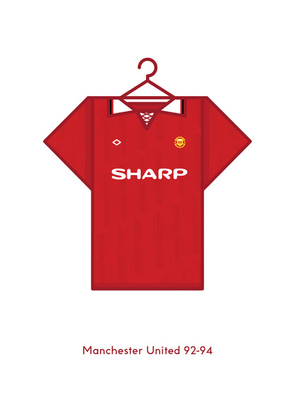 Manchester United 1992-94 Home Kit