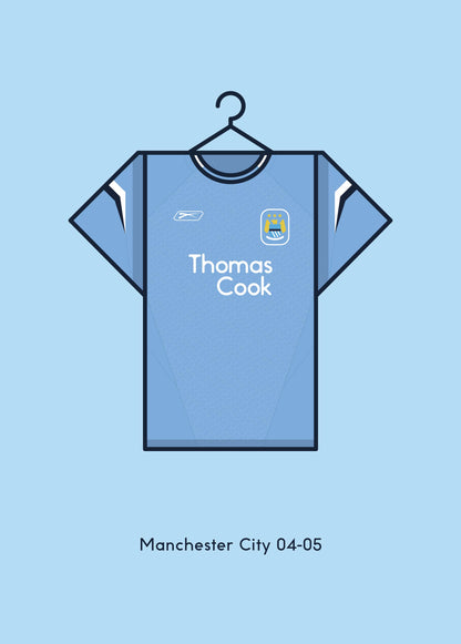 Manchester City 2004 - 05 Home Kit