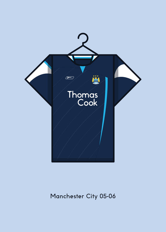 Manchester City 2005 - 06 Away Kit