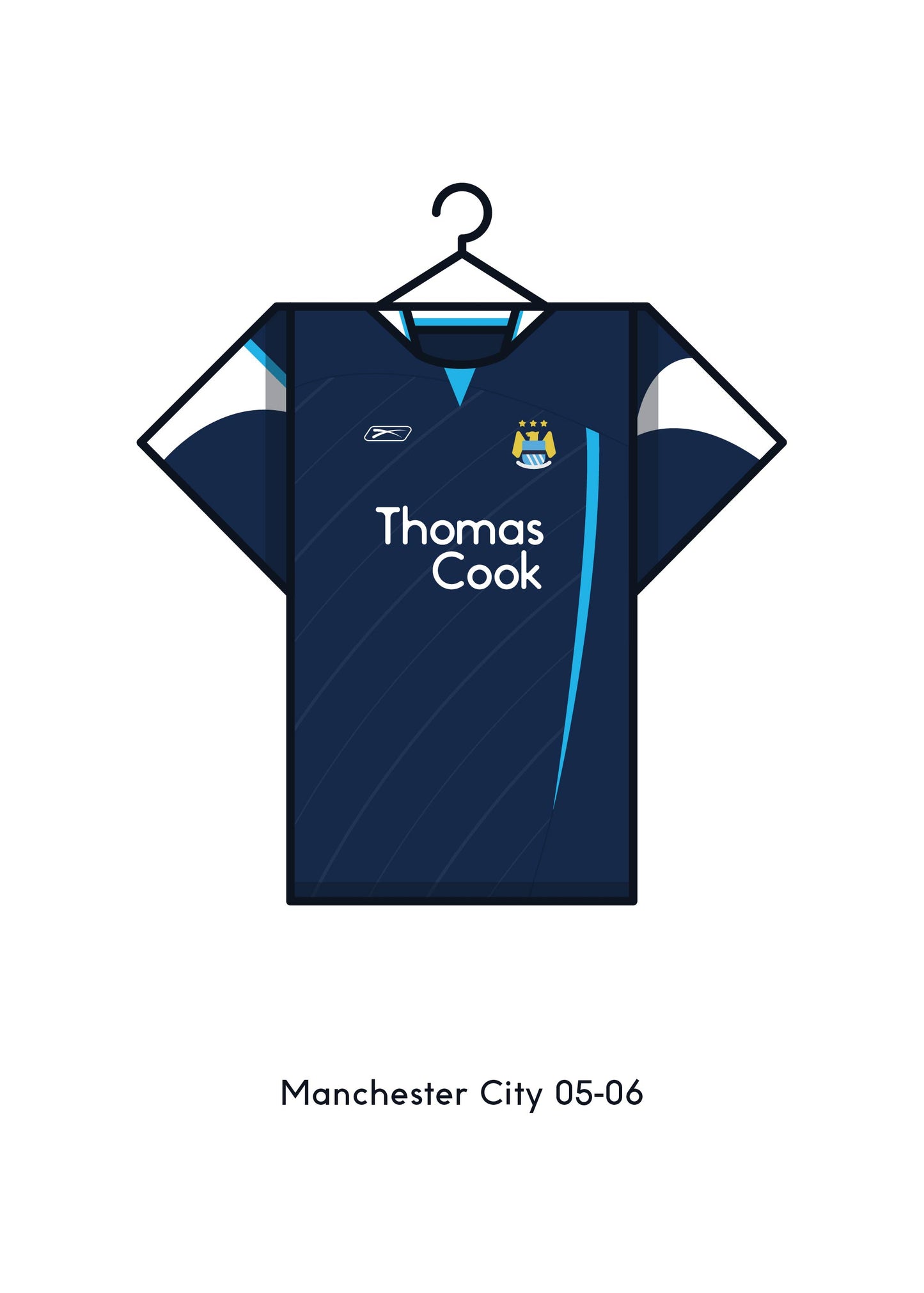 Manchester City 2005 - 06 Away Kit