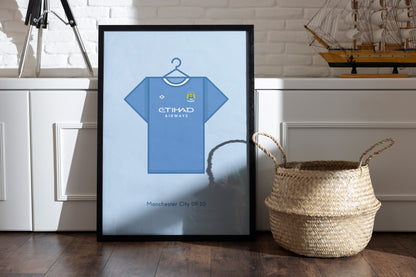 Manchester City 2009 - 10 Home Kit