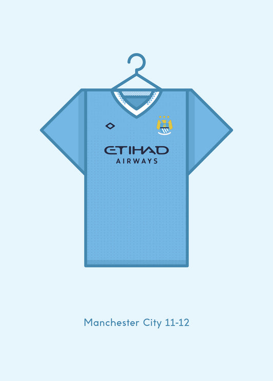 Manchester City 2011-12 Home Kit