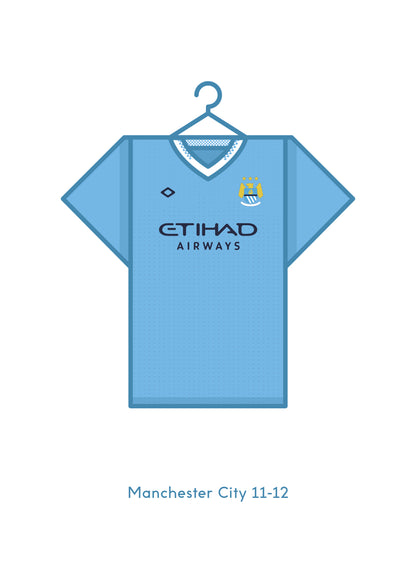 Manchester City 2011-12 Home Kit