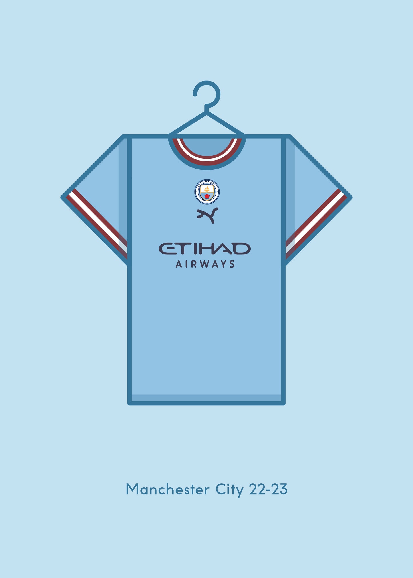 Manchester City 2022-23 Home Kit