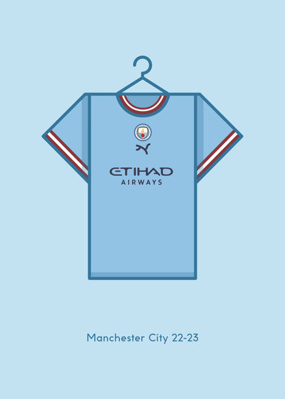 Manchester City 2022-23 Home Kit