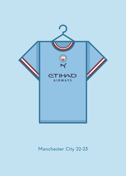 Manchester City 2022-23 Home Kit