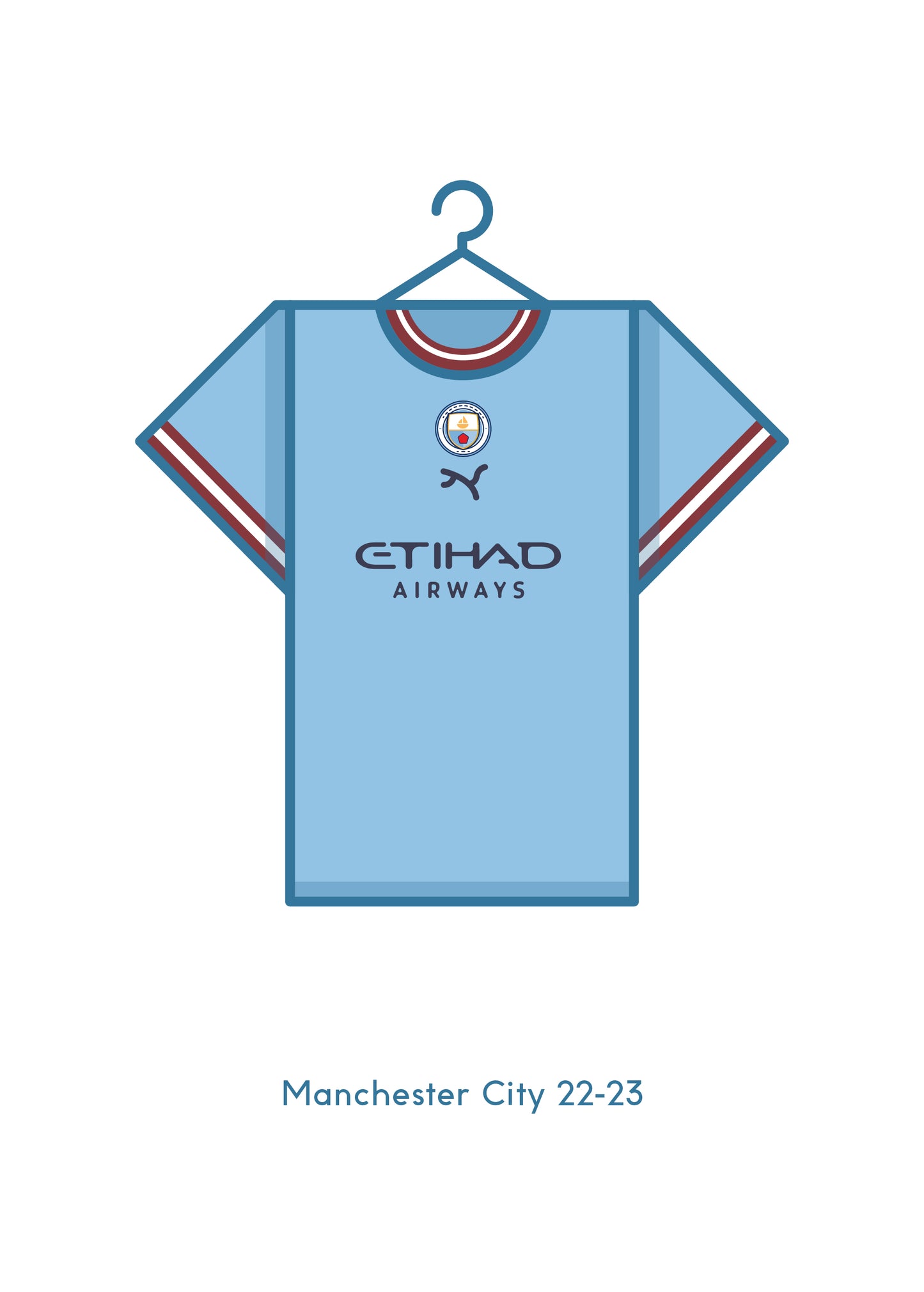 Manchester City 2022-23 Home Kit