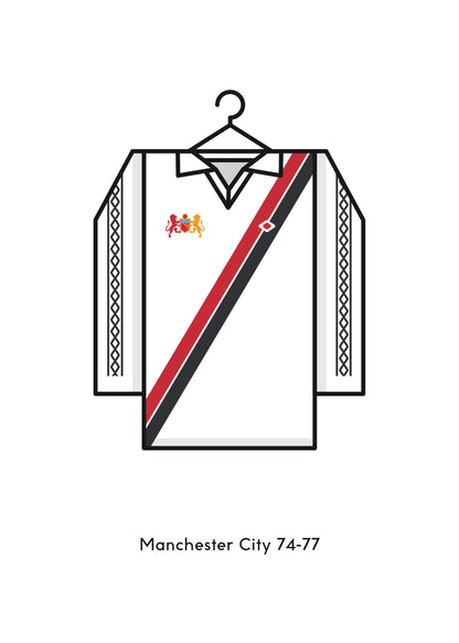 Manchester City 1974 - 77 Away Kit