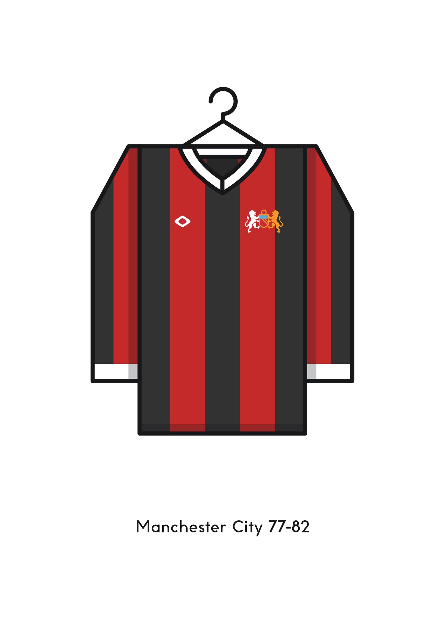 Manchester City 1977 - 82 Away Kit