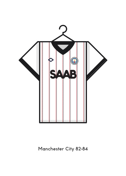 Manchester City 1982 - 84 Away Kit