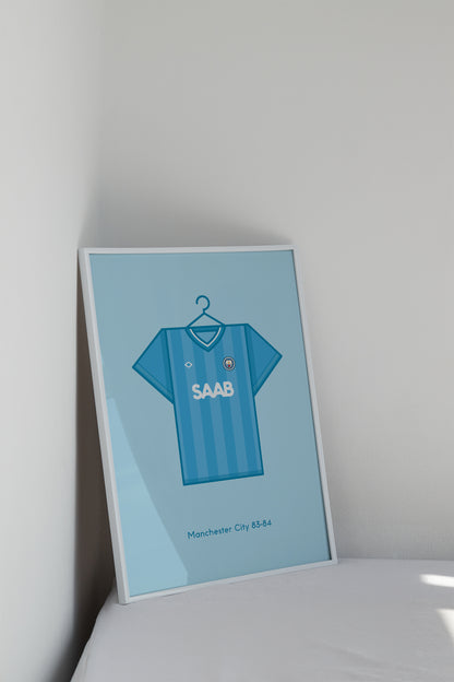 Manchester City 1983 - 84 Home Kit