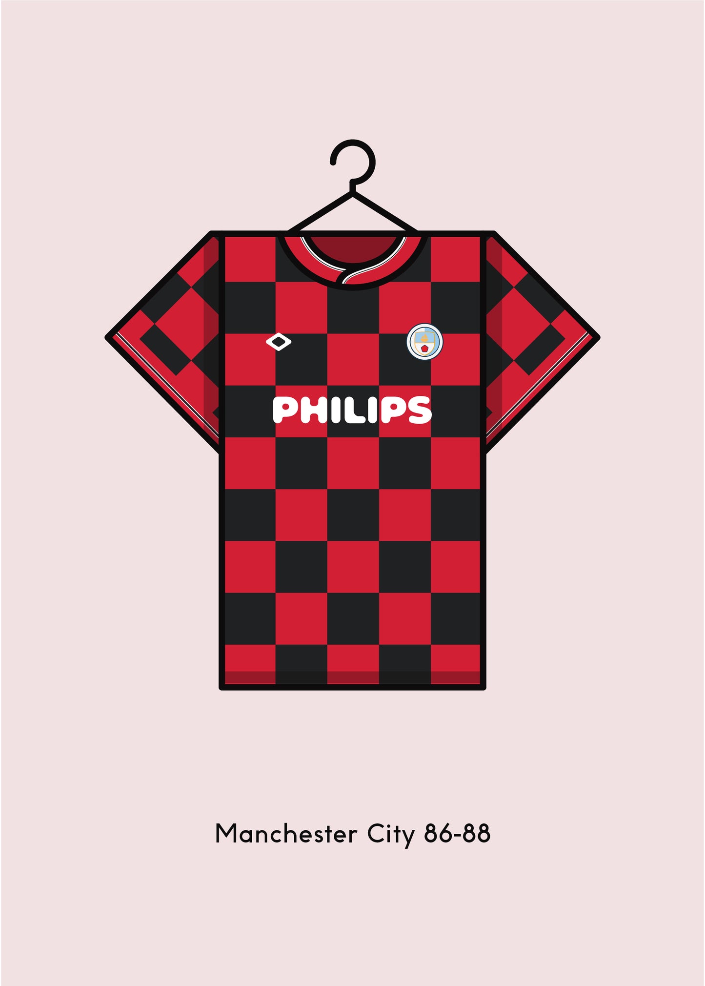 Manchester City 1986 - 88 Away Kit