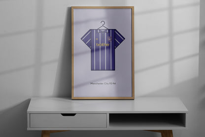 Manchester City 1992 - 94 Away Kit