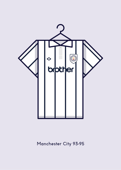 Manchester City 1993 - 95 Third Kit