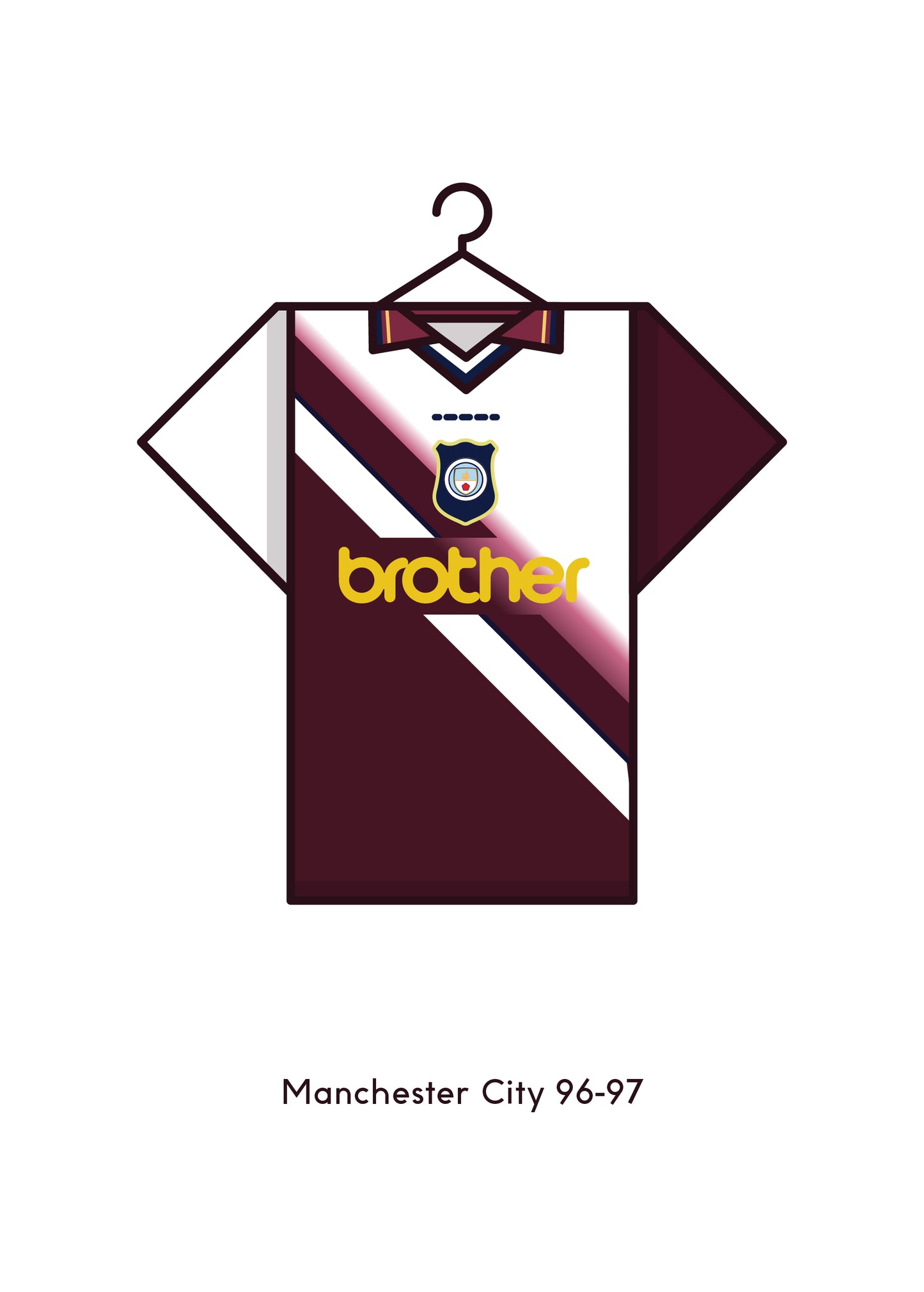 Manchester City 1996 - 97 Away Kit