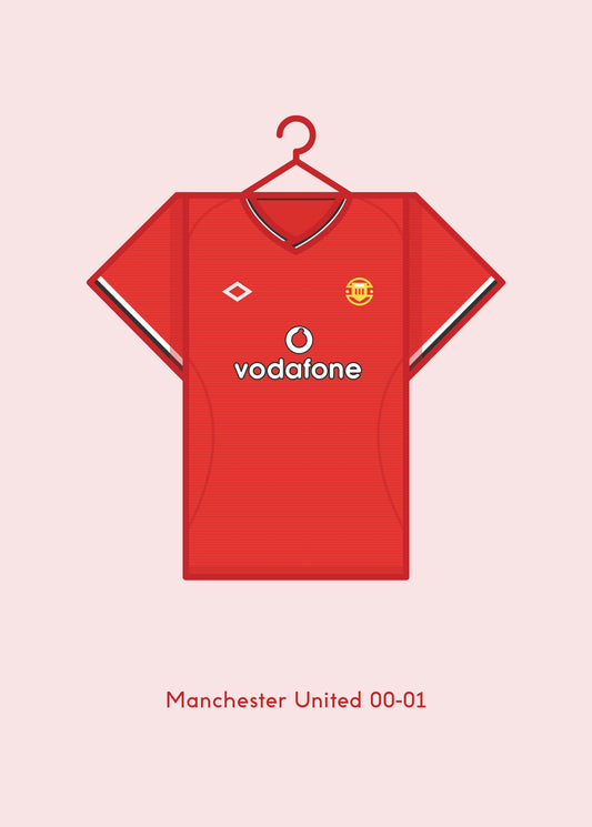 Manchester United 2000-01 Home Kit