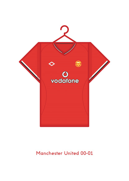 Manchester United 2000-01 Home Kit