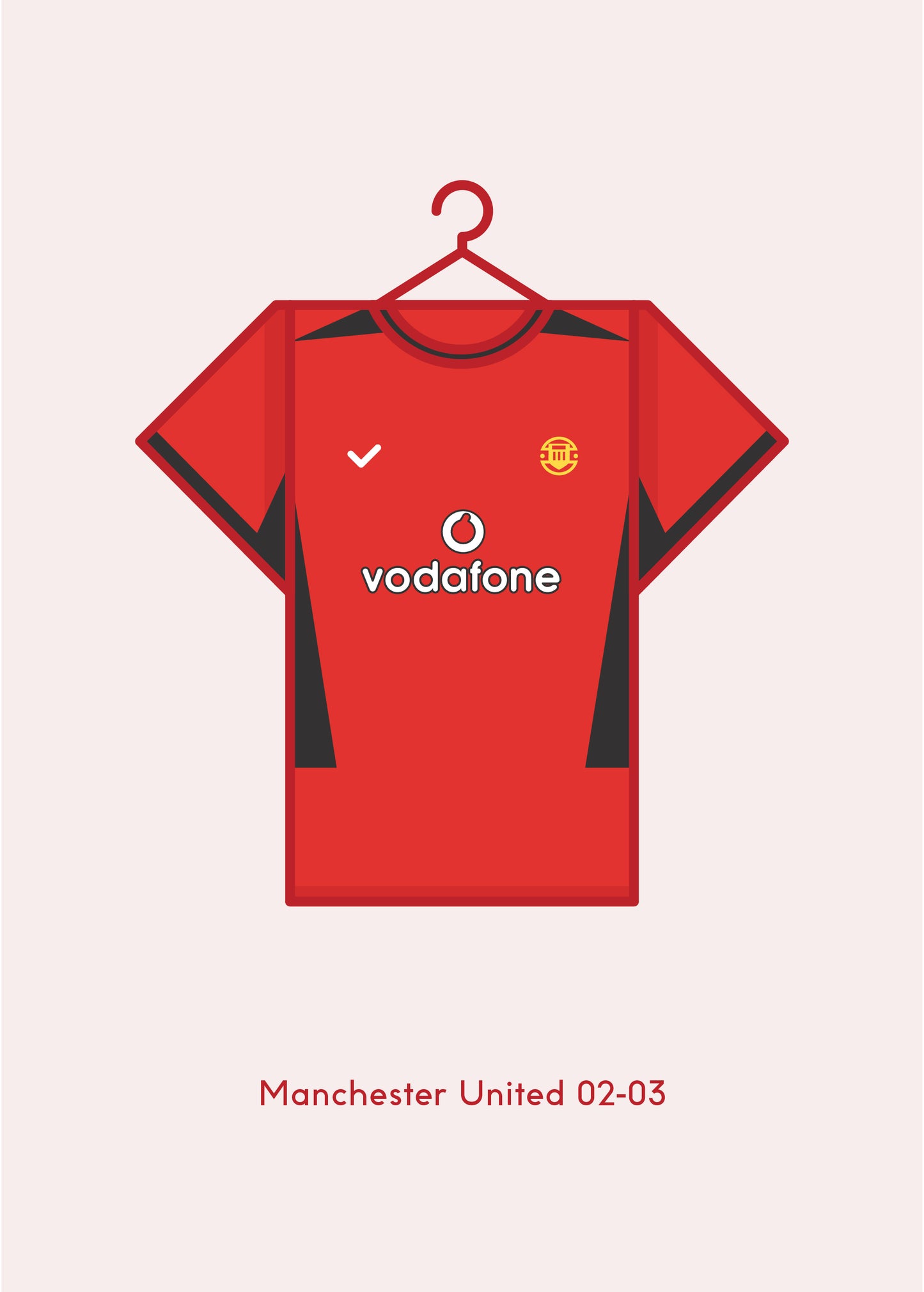 Manchester United 2002-03 Home Kit