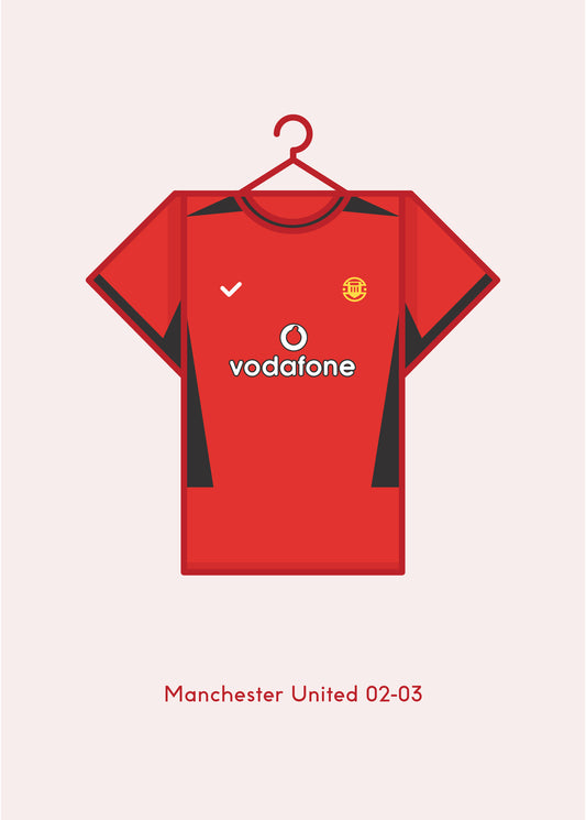 Manchester United 2002-03 Home Kit