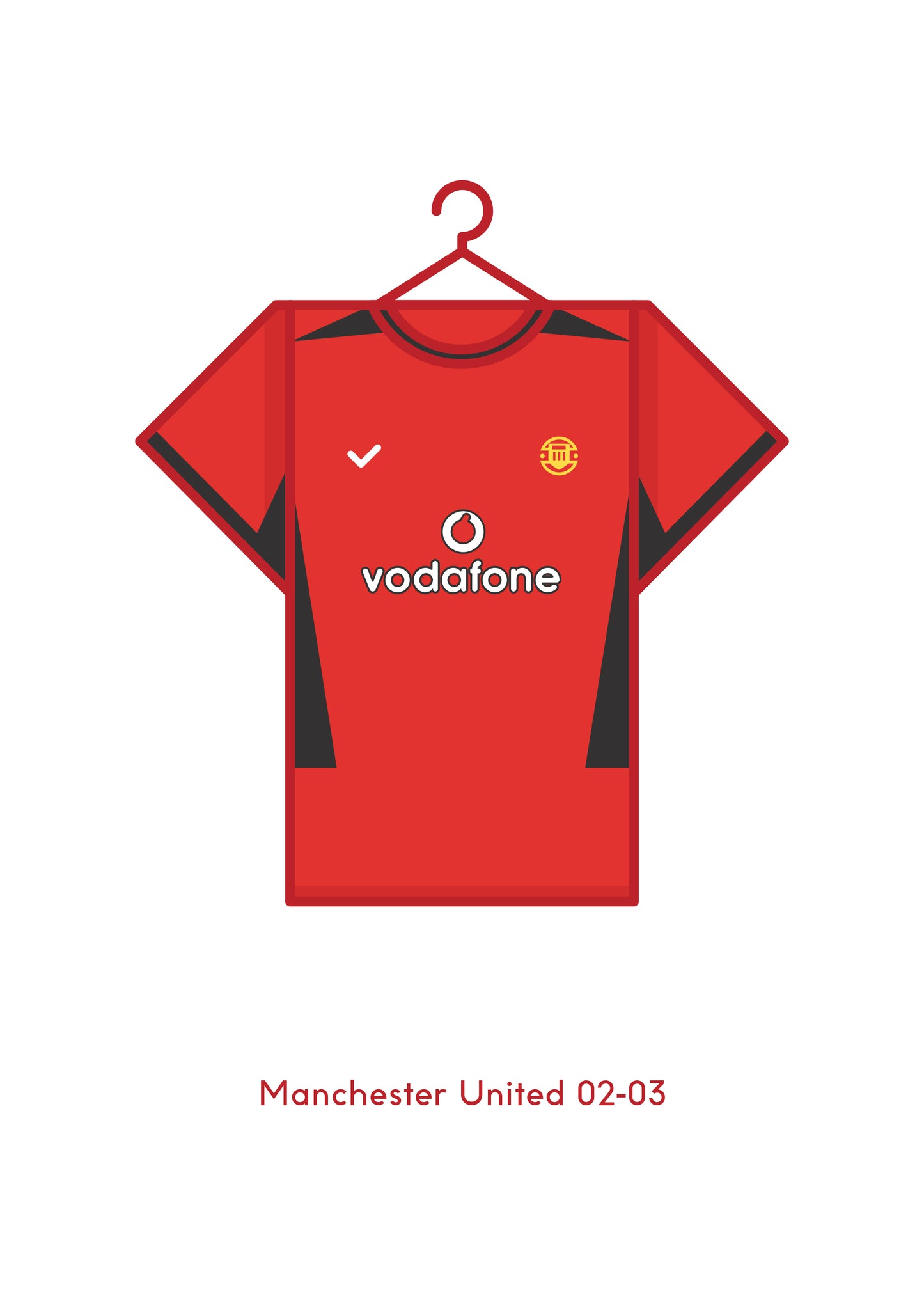 Manchester United 2002-03 Home Kit