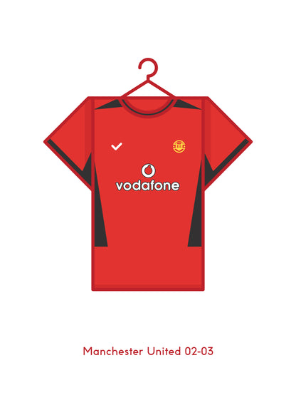 Manchester United 2002-03 Home Kit