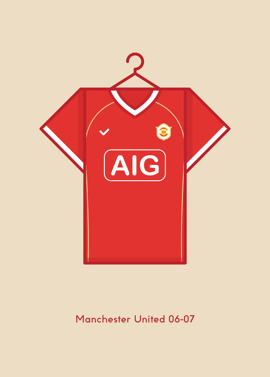 Manchester United 2006-07 Home Kit