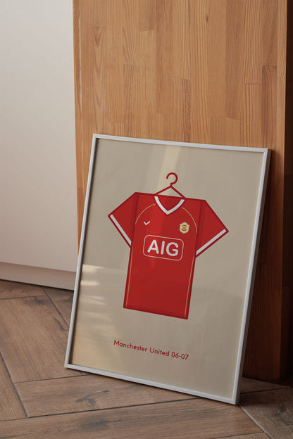 Manchester United 2006-07 Home Kit