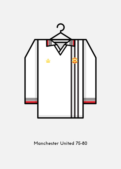 Manchester United 1975 - 80 Away Kit