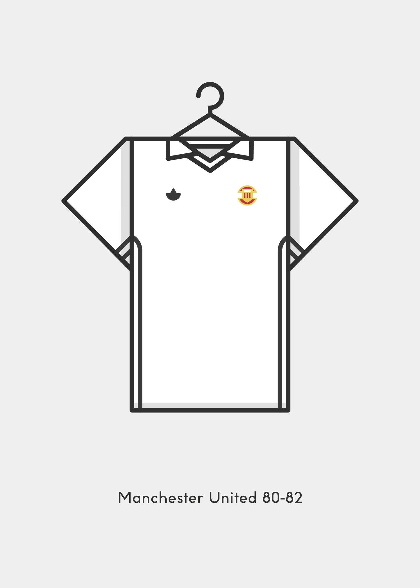 Manchester United 1980 - 82 Away Kit