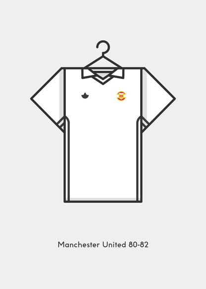 Manchester United 1980 - 82 Away Kit