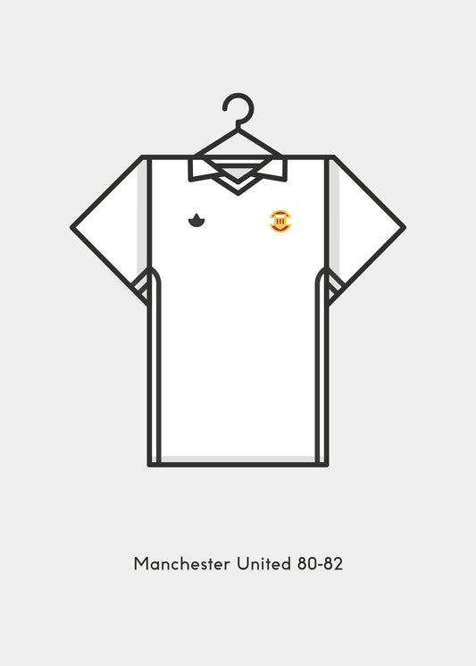 Manchester United 1980 - 82 Away Kit