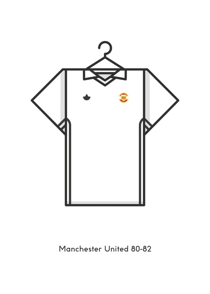 Manchester United 1980 - 82 Away Kit