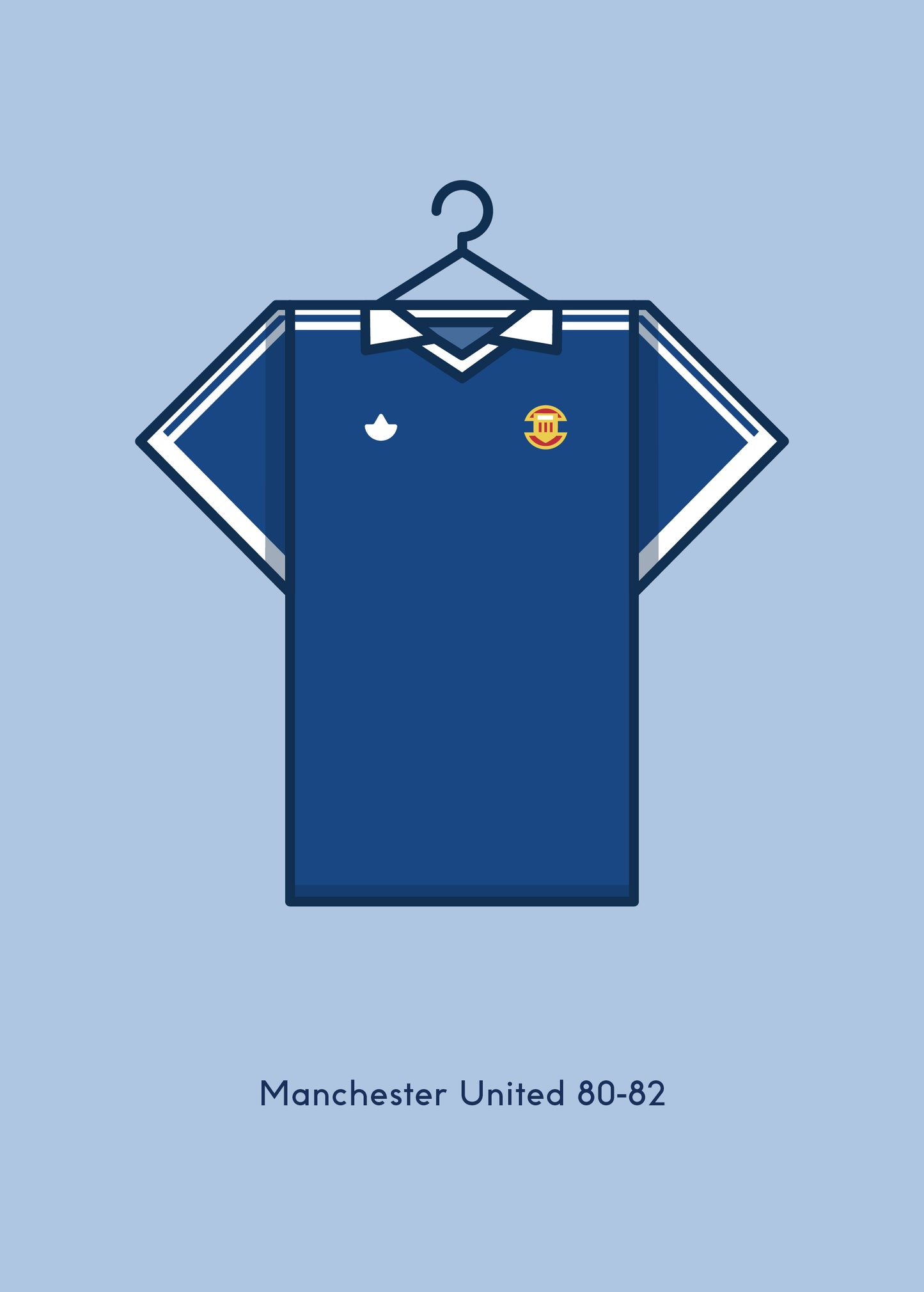 Manchester United 1980 - 82 Third Kit