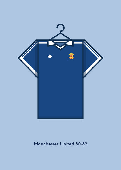 Manchester United 1980 - 82 Third Kit