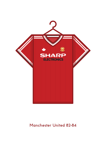 Manchester United 1982 - 84 Home Kit