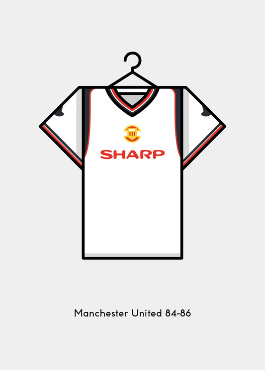 Manchester United 1984 - 86 Away Kit