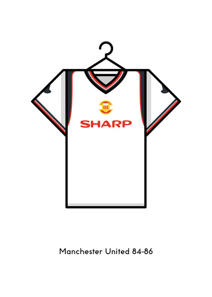 Manchester United 1984 - 86 Away Kit