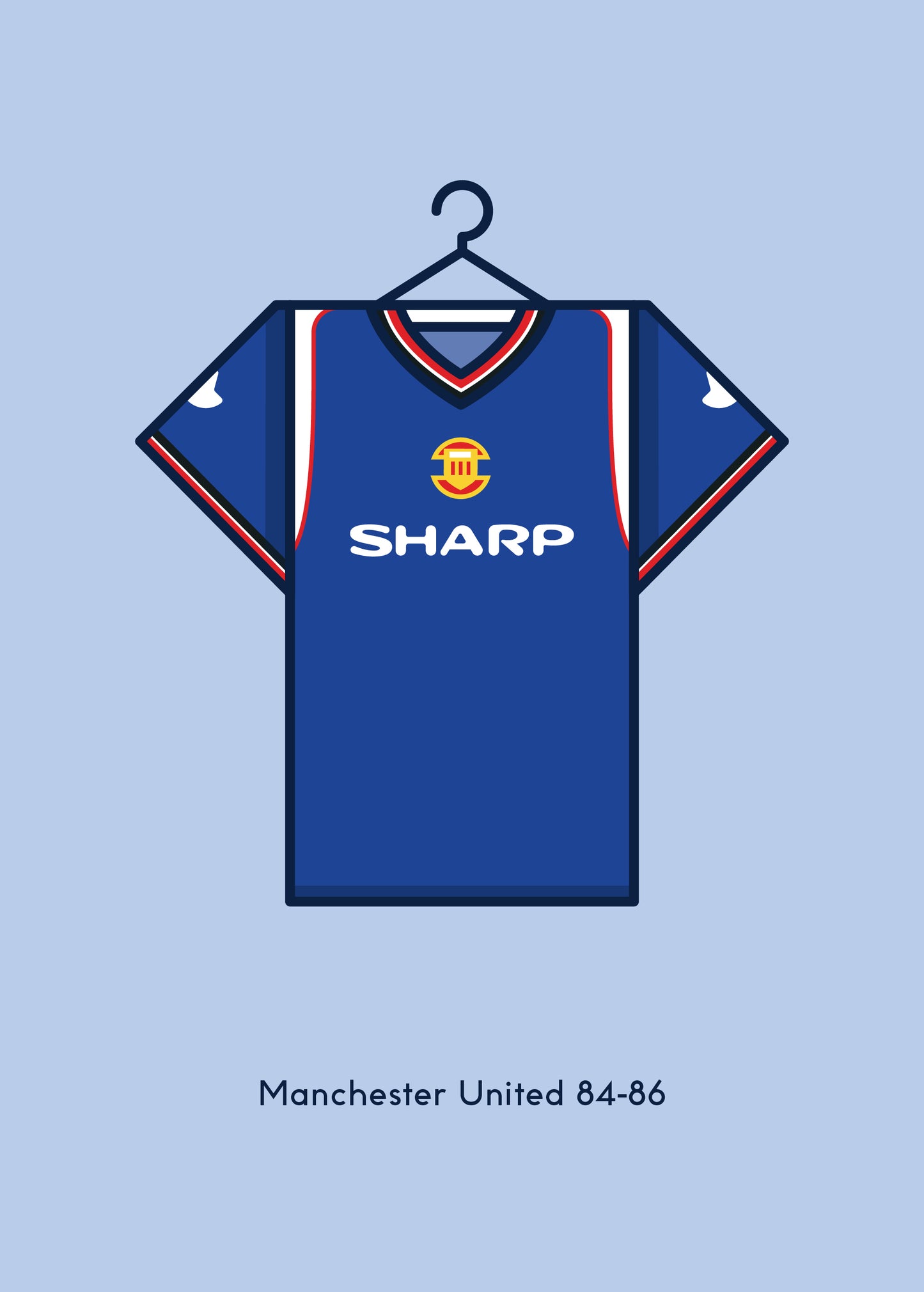 Manchester United 1984 - 86 Third Kit