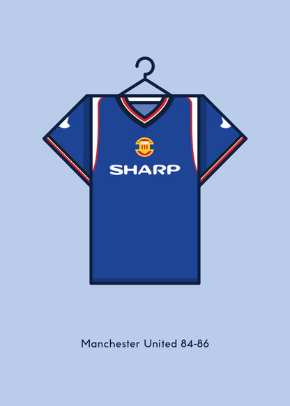 Manchester United 1984 - 86 Third Kit