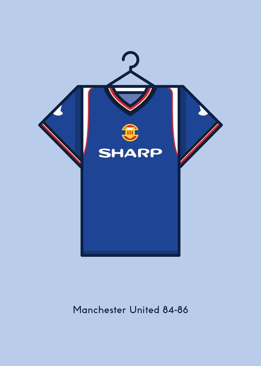 Manchester United 1984 - 86 Third Kit